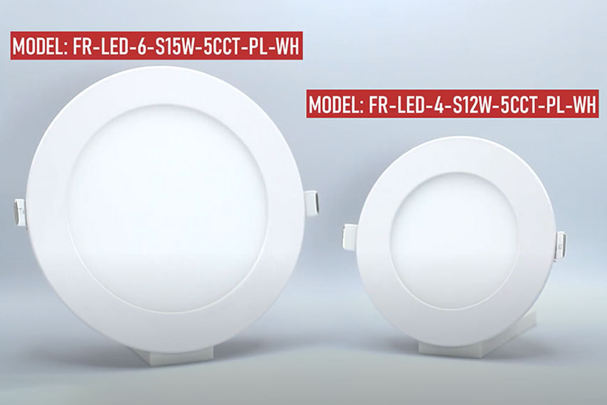 Fire Rated 4" & 6" Ultra Slim Recessed Lights by Lotus LED Lights
